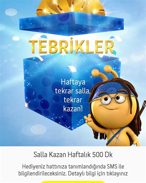 Turkcell haftalık hediye
